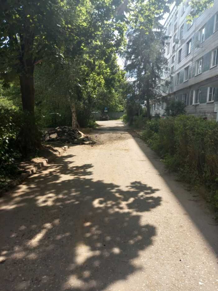 Дорога у подъезда