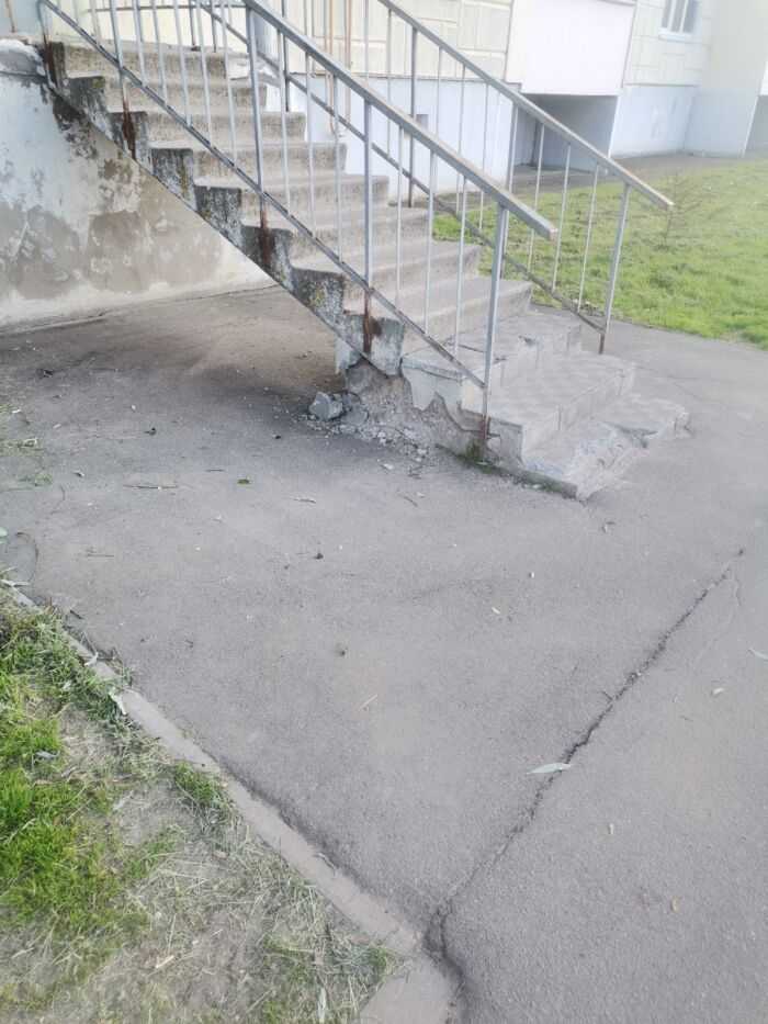 Разрушение ступеней