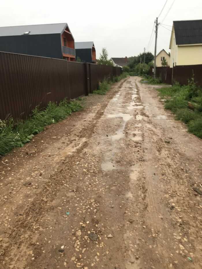 дорожное покрытие улице после газовиков